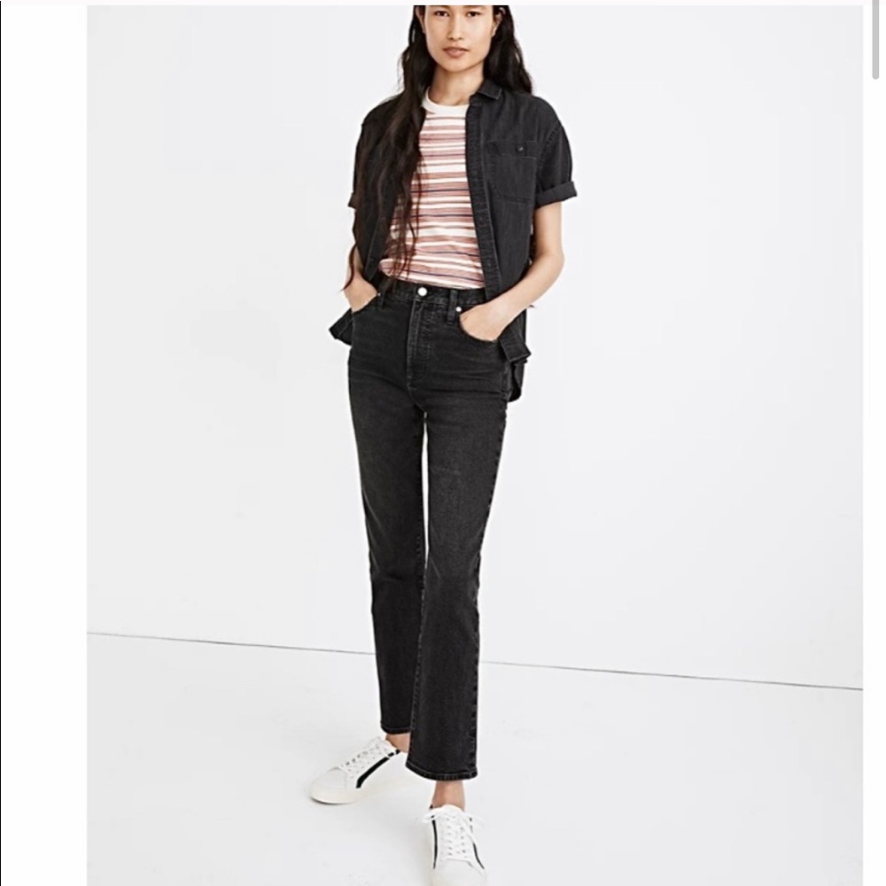 Madewell slim Demi boot cut